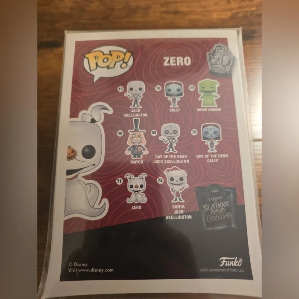 Funko Pop! Vinyl: Disney - Zero #71 NEW In Protector - Picture 3 of 5